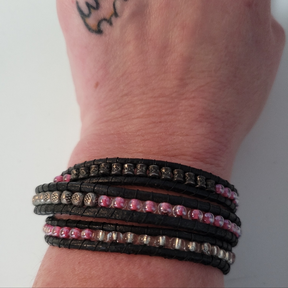 Wrap bracelet....21-22" long